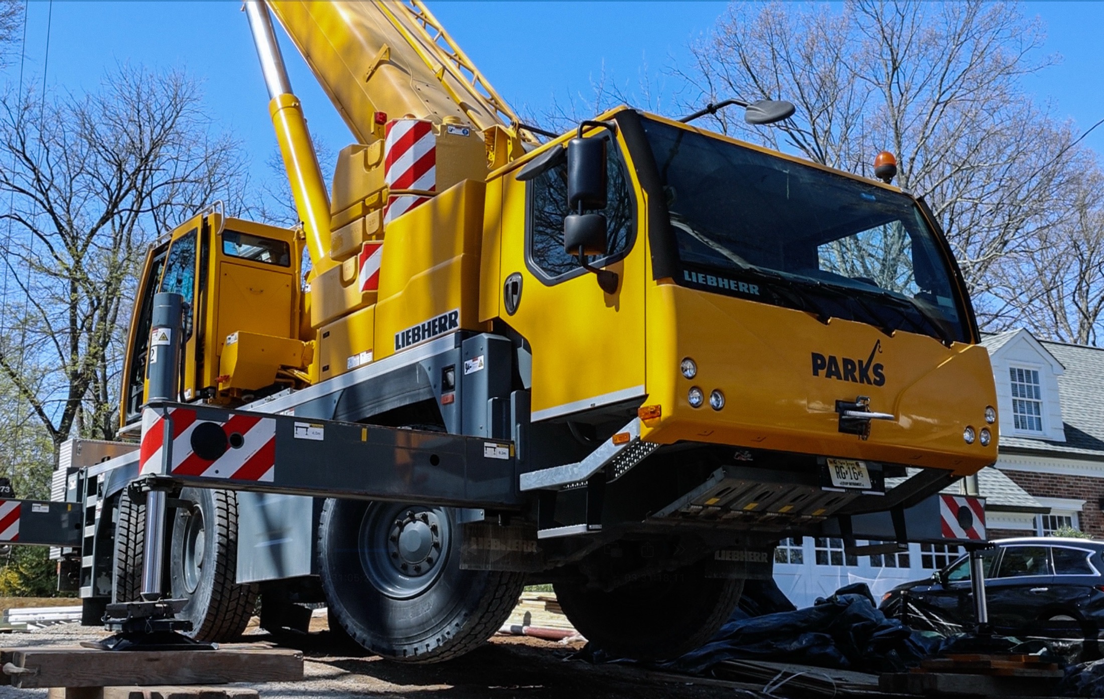 Wolf's Corner Construction crane truck and heavy equipment NJ