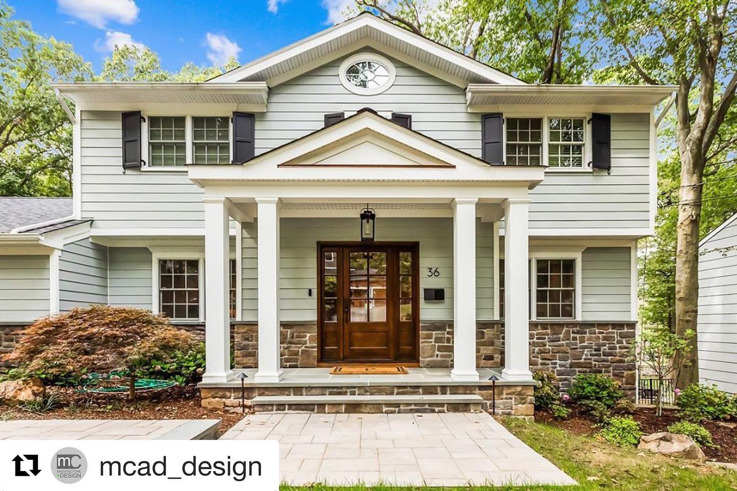 Front facade remodel