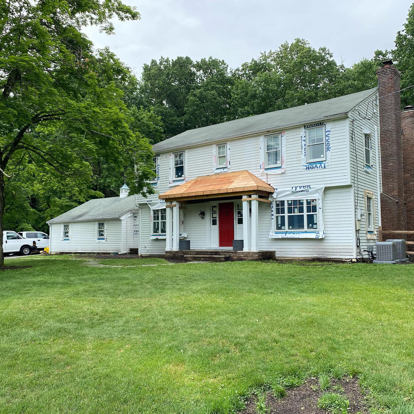 Completed custom home project