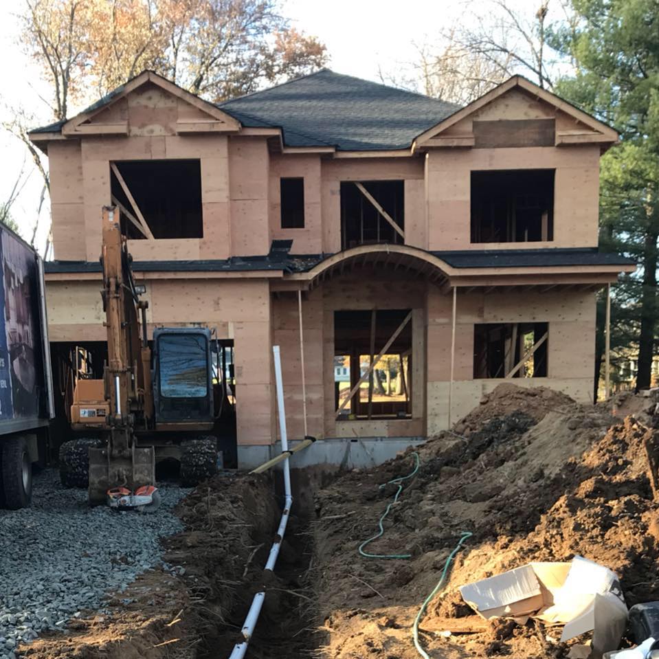 New Construction Framing by Wolf's Corner Construction