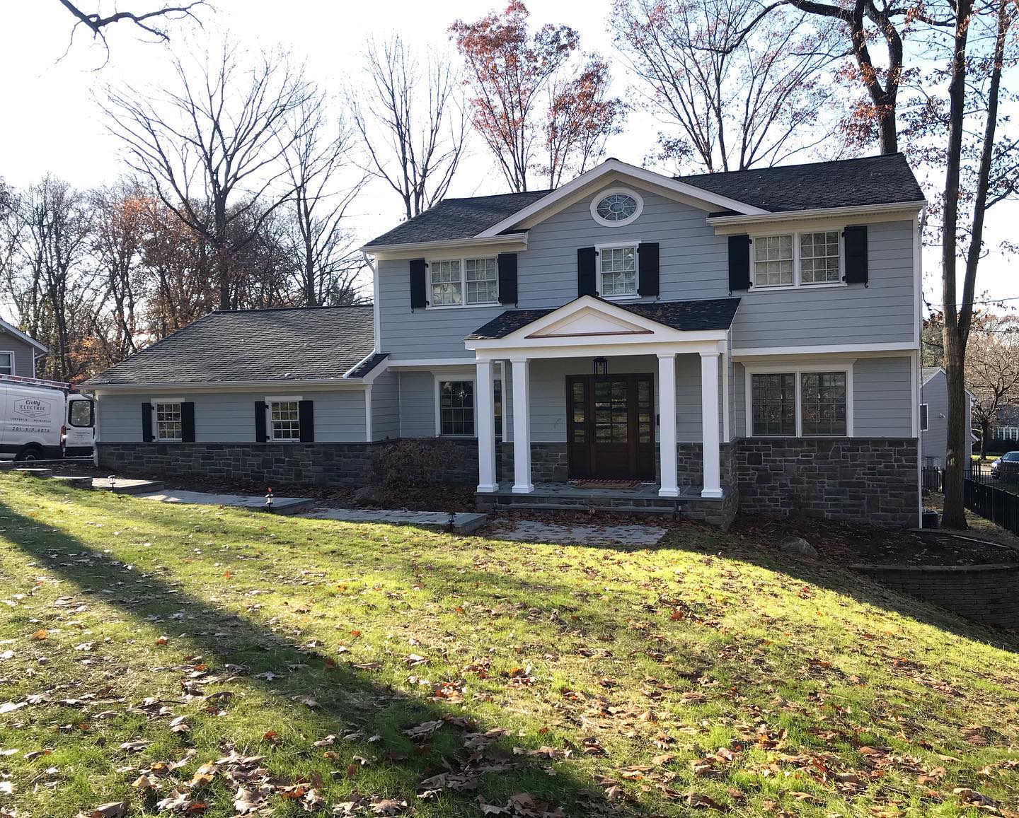 Home renovation project completed by Wolf's Corner Construction